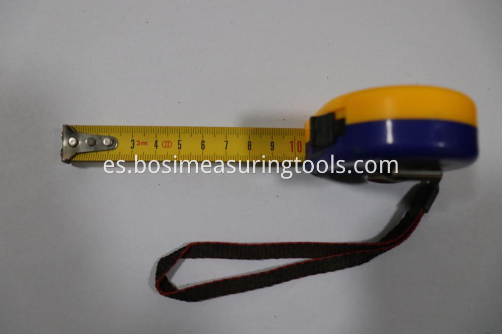 Different Colors Stainless Steel Tape Measure 3M 16mm